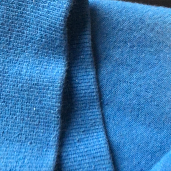 Adidas blue scuba hood & tie pull over hoodie complete with kangaroo pouch Sz M - Picture 9 of 10